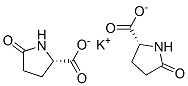 potassium bis(5-oxo-L-prolinate) Structure