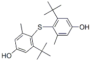 4,4'-thiobis[5-tert-butyl-m-cresol]  Structure