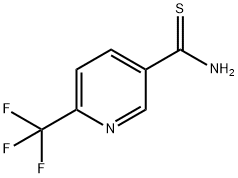 6-(TRIFLUOROMETHYL)THIONICOTINAMIDE Structure