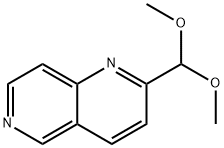 2-(DIMETHOXYMETHYL)-1,6-NAPHTHYRIDINE Structure