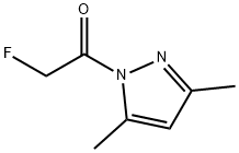 1H-Pyrazole, 1-(fluoroacetyl)-3,5-dimethyl- (9CI) Structure