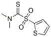 Methanethioamide,  N,N-dimethyl-1-(2-thienylsulfonyl)-  (9CI) Structure