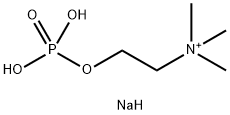 CHOLINPHOSPHATE SODIUM SALT Structure