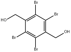 2,3,5,6-tetrabromo-p-xylene-alpha,alpha'-diol Structure