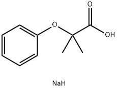 sodium 2-phenoxyisobutyrate  Structure