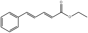 (2E,4E)-5-PHENYL-PENTA-2,4-DIENOIC ACID ETHYL ESTER Structure