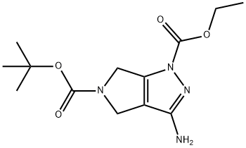 5-BOC-3-氨基-4,6-二氢吡咯并[3,4-C]吡唑-1-甲酸乙酯