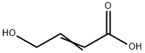 (E)-4-hydroxybut-2-enoic acid Structure