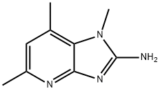 2-AMINO-1,5,7-TRIMETHYLIMIDAZO[4,5-B]PYRIDINE Structure