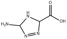 3H-1,2,4-Triazole-3-carboxylic acid, 5-amino-4,5-dihydro- (9CI) Structure