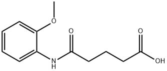 4-(2-METHOXY-PHENYLCARBAMOYL)-BUTYRIC ACID Structure