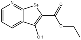3-Hydroxyselenolo[2,3-b]pyridine-2-carboxylic acid ethyl ester Structure