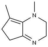 1H-Cyclopentapyrazine,  2,3,5,6-tetrahydro-1,7-dimethyl-  (9CI) Structure