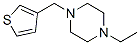 Piperazine, 1-ethyl-4-(3-thienylmethyl)- (9CI) Structure