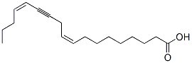 (9Z,14Z)-9,14-Octadecadiene-12-yneoic acid Structure