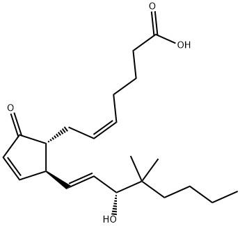 16,16-DIMETHYL PROSTAGLANDIN A2 Structure