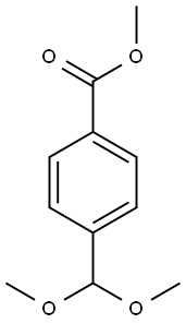 METHYL 4-FORMYLBENZOATE DIMETHYL ACETAL Structure