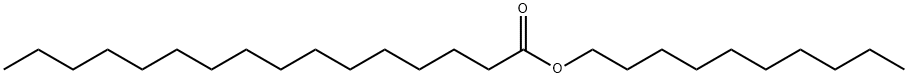 decyl palmitate Structure