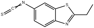 Benzothiazole, 2-ethyl-6-isothiocyanato- (9CI) Structure