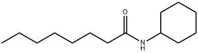 N-cyclohexyloctanamide Structure