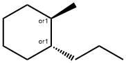 TRANS-1-METHYL-2-PROPYLCYCLOHEXANE Structure