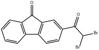 2-(DIBROMOACETYL)-9H-FLUOREN-9-ONE Structure