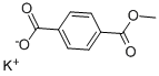 TEREPHTHALIC ACID MONOMETHYL ESTER POTASSIUM SALT Structure