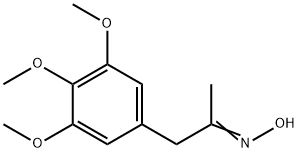 1-(3,4,5-Trimethoxyphenyl)-2-propanone oxime Structure
