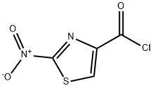 4-Thiazolecarbonylchloride,2-nitro-(9CI) Structure