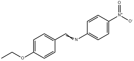 p-Ethoxybenzylidenep-Nitroaniline Structure