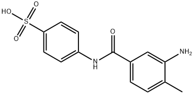 3-amino-4-methyl-4'-sulfobenzanilide Structure
