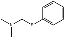 N,N-dimethyl-1-phenylsulfanyl-methanamine Structure