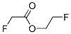 Fluoroacetic acid 2-fluoroethyl ester Structure