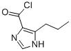 1H-Imidazole-4-carbonyl chloride, 5-propyl- (9CI) Structure