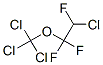 2-chloro-1,1,2-trifluoro-1-(trichloromethoxy)ethane  Structure