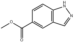 Methyl 1H-indazole-5-carboxylate Structure