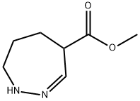 1H-1,2-Diazepine-4-carboxylicacid,4,5,6,7-tetrahydro-,methylester(9CI) Structure