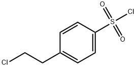 4-(2-CHLORO-ETHYL)-BENZENESULFONYL CHLORIDE Structure