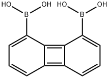 1,8-BIPHENYLENEDIBORONIC ACID Structure