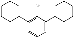 2.6-DICYCLOHEXYLPHENOL Structure