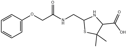 PHENOXYMETHYLPENILLOIC ACID Structure