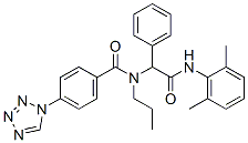 Benzeneacetamide, N-(2,6-dimethylphenyl)-alpha-[propyl[4-(1H-tetrazol-1-yl)benzoyl]amino]- (9CI) Structure