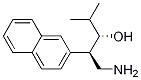 (2R,3S)-1-aMino-4-Methyl-2-(naphthalen-2-yl)pentan-3-ol Structure