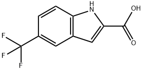 5-TRIFLUOROMETHYL-1H-INDOLE-2-CARBOXYLIC ACID Structure