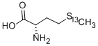 L-METHIONINE-METHYL-13C Structure