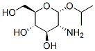 alpha-D-Glucopyranoside, 1-methylethyl 2-amino-2-deoxy- (9CI) Structure