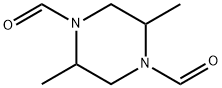 1,4-Piperazinedicarboxaldehyde,2,5-dimethyl-(6CI,9CI) Structure