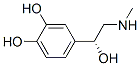 4-[(1R)-1-hydroxy-2-methylamino-ethyl]benzene-1,2-diol Structure