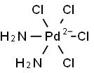 DIAMMINOTETRACHLOROPALLADIUM(IV) Structure
