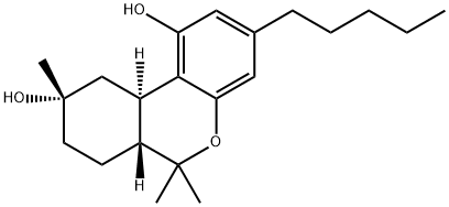 (6aR)-6aβ,7,8,9,10,10a-Hexahydro-6,6,9β-trimethyl-3-pentyl-6H-dibenzo[b,d]pyran-1,9α-diol Structure
